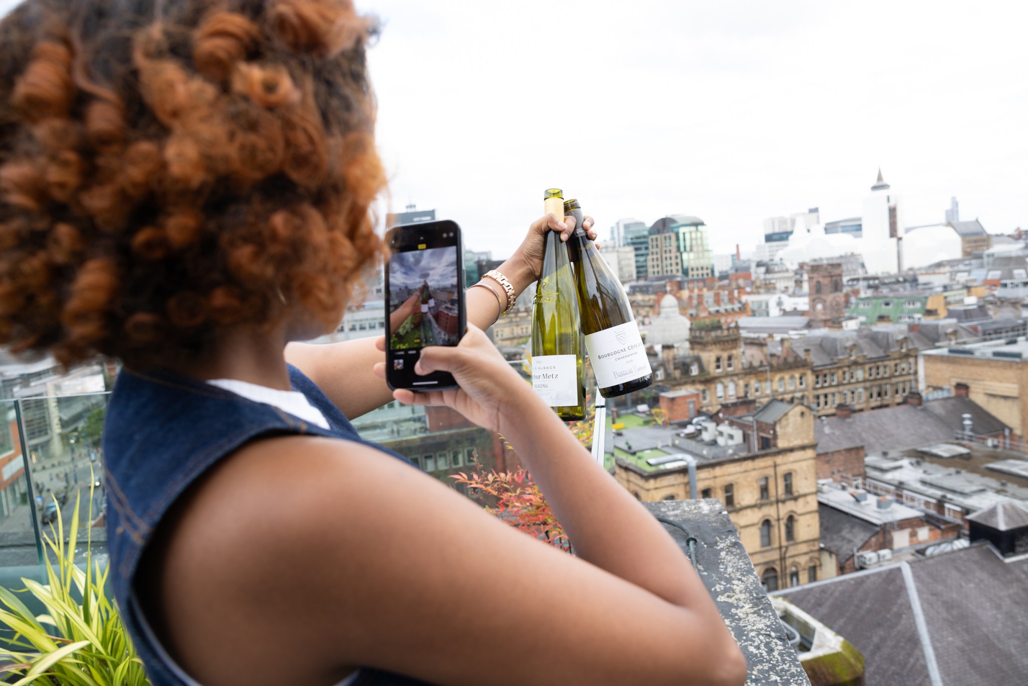 Photo of guests enjoying their wine tour in Manchester