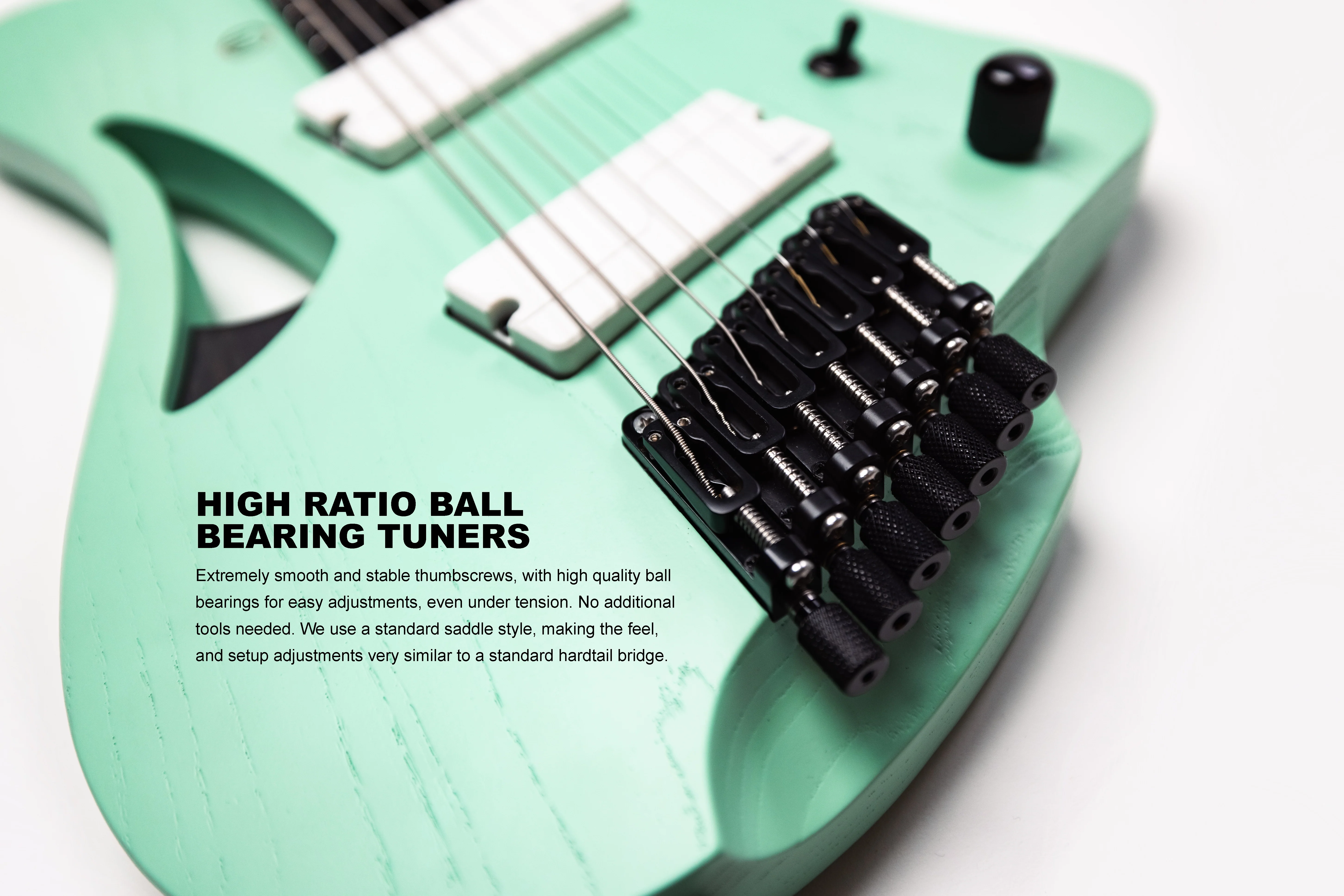 Photo of Omne Guitars design details