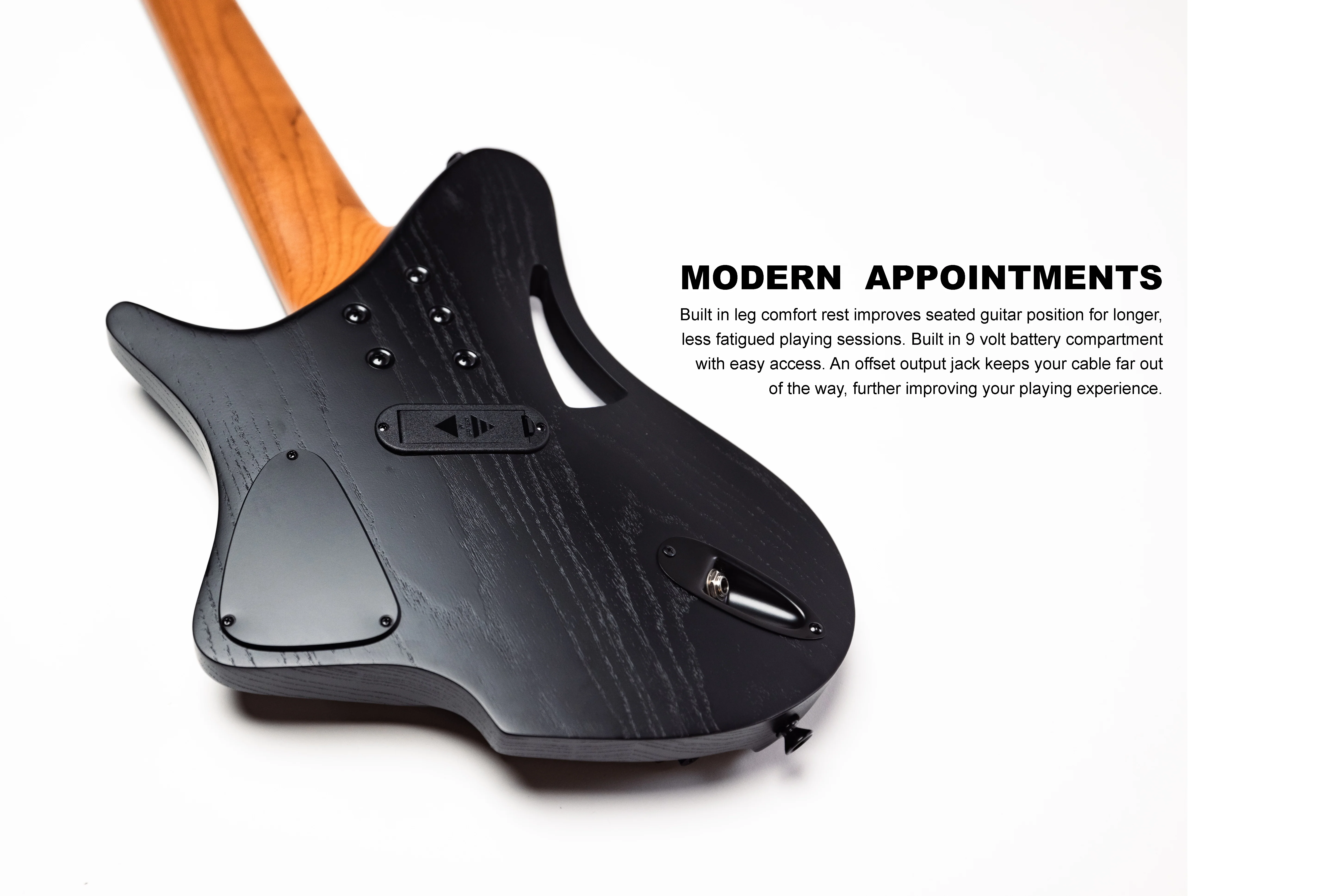 Photo of Omne Guitars design details